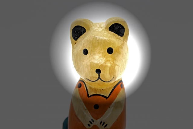 視野が狭くなっている