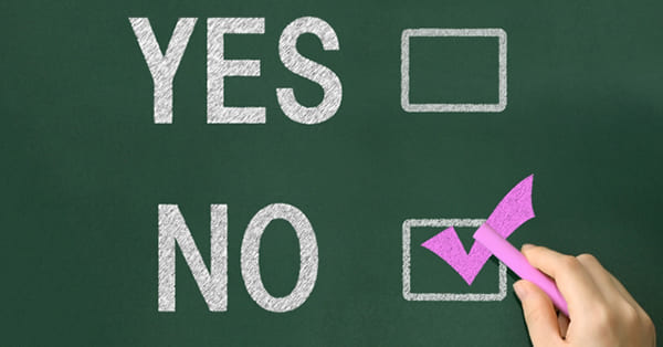「YES」「NO」を言えるようになる