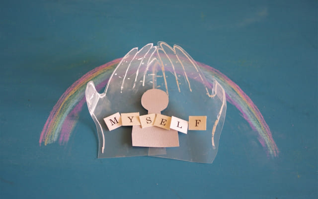 自己受容できると、自己肯定感につながる