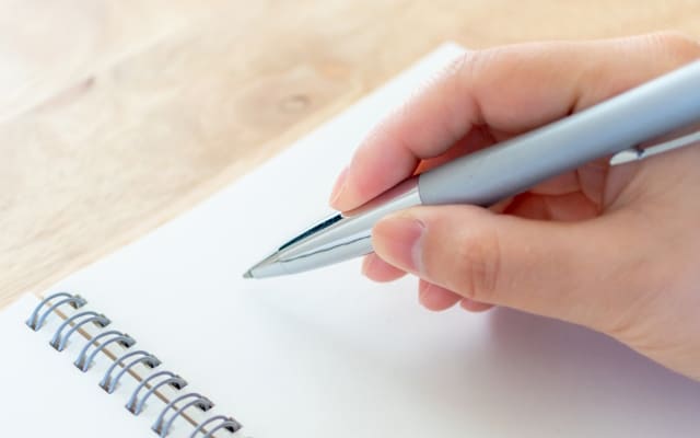 自分の感情を書き出す