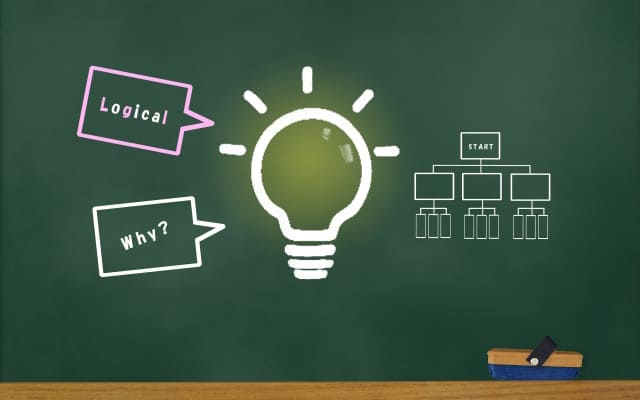 自己主張：ロジカルシンキング