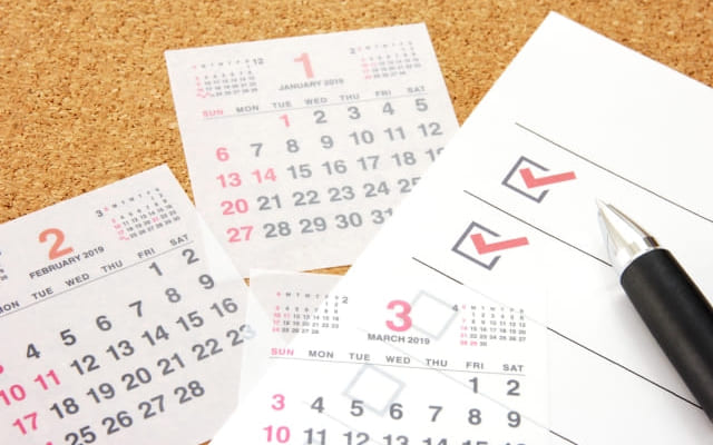 スケジュールがバイトに左右される