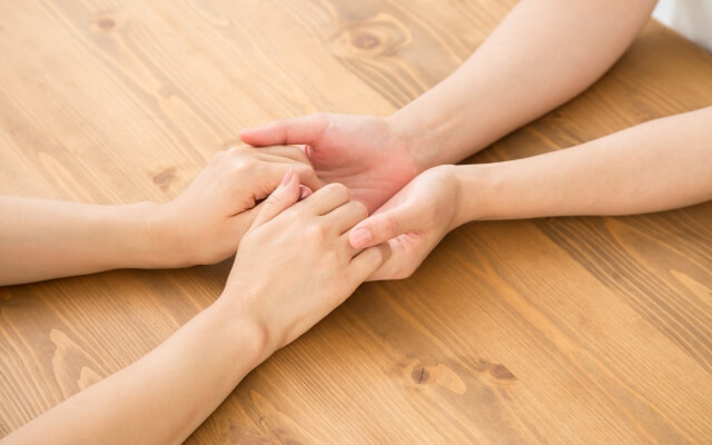 否定せずに受容する