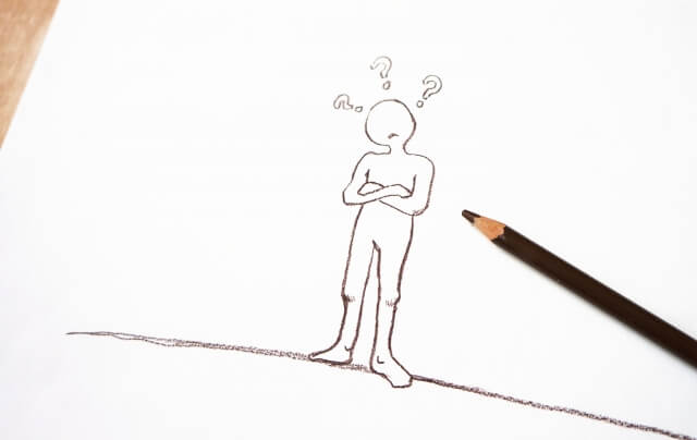 原因がわからずに混乱している