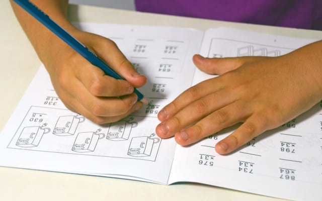 関わり方③計算が苦手な小学生