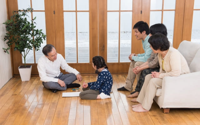 対応①無理に登校させない